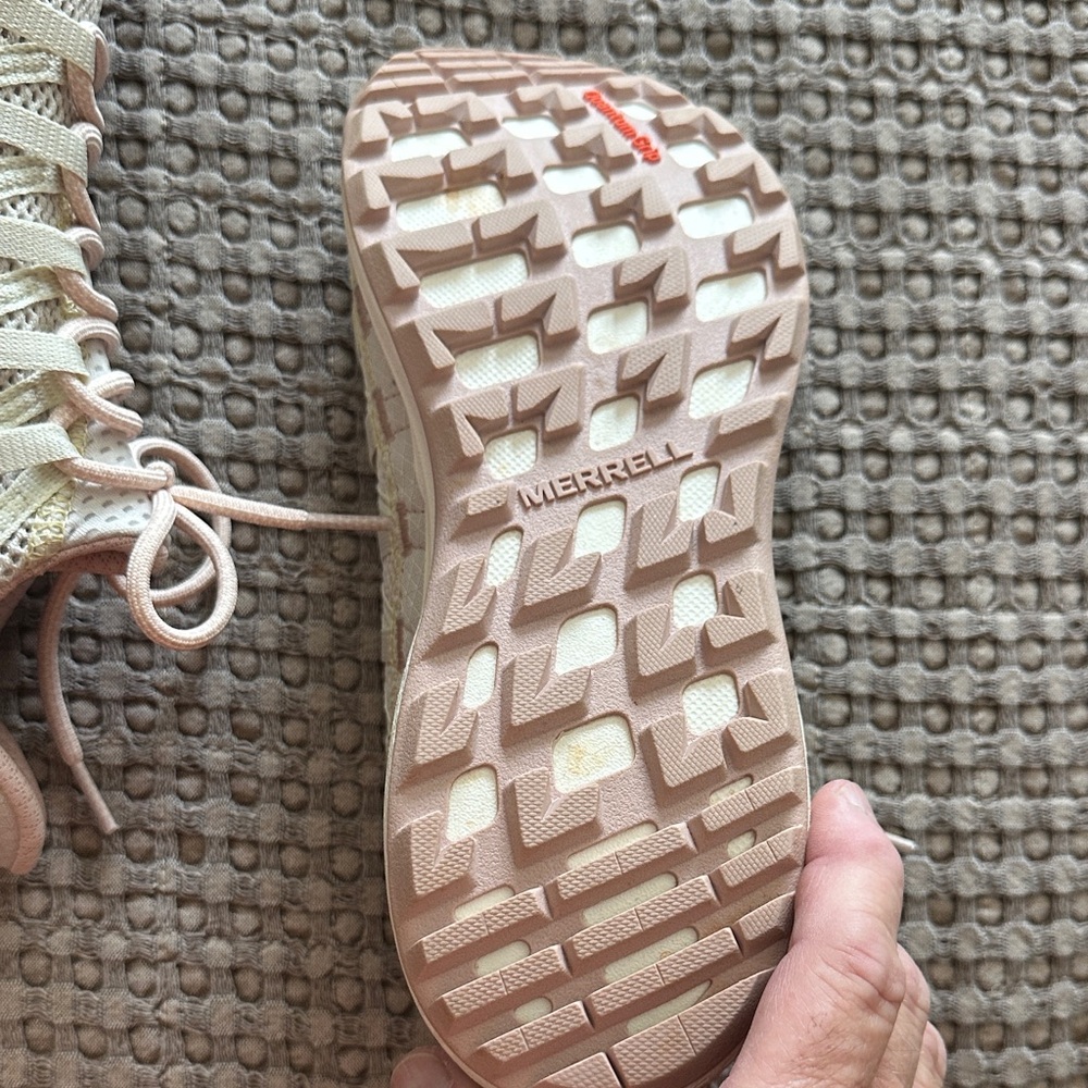 Merrell Women's Beige Athletic Shoes - Picture 2 of 2